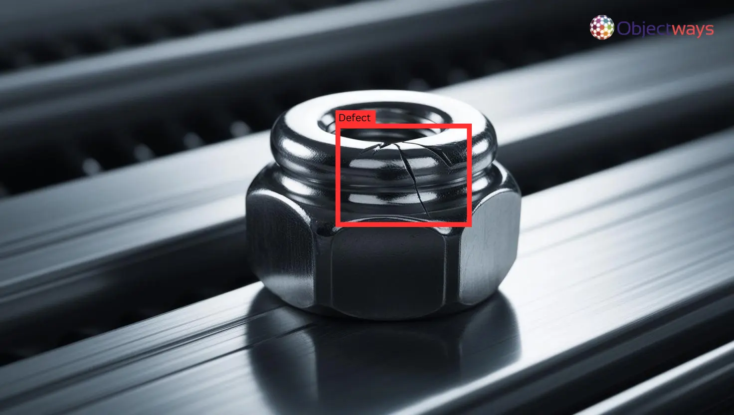 computer vision to detect a defect
