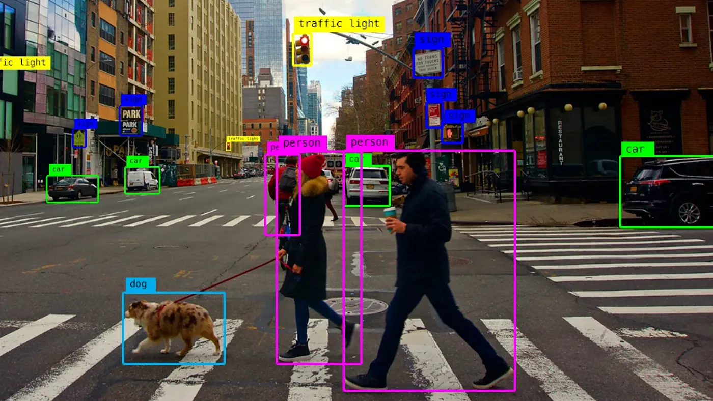 Object detection used to detect various objects in an image